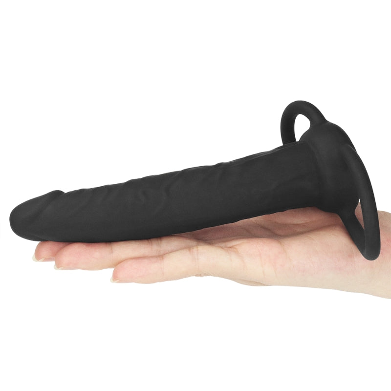 Анальная насадка на пенис для двойного проникновения Silicone Fantasy Double Prober