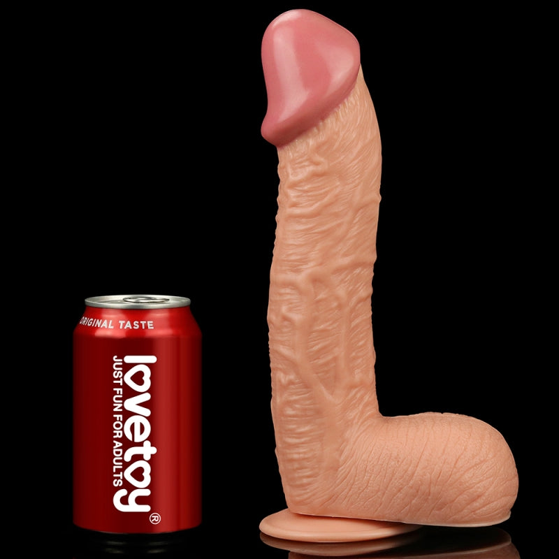 Реалистичный большой фаллоимитатор Legendary King Sized Realistic Dildo 10.5