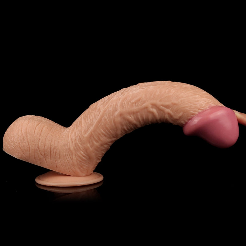 Реалистичный большой фаллоимитатор Legendary King Sized Realistic Dildo 10.5