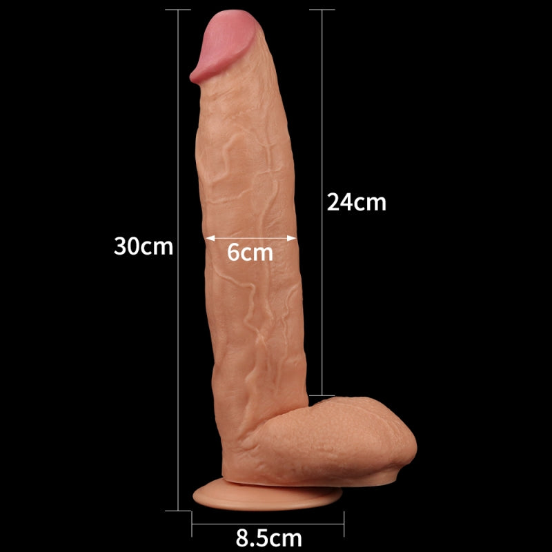 Большой фаллоимитатор на присоске Legendary King Sized Realistic Dildo