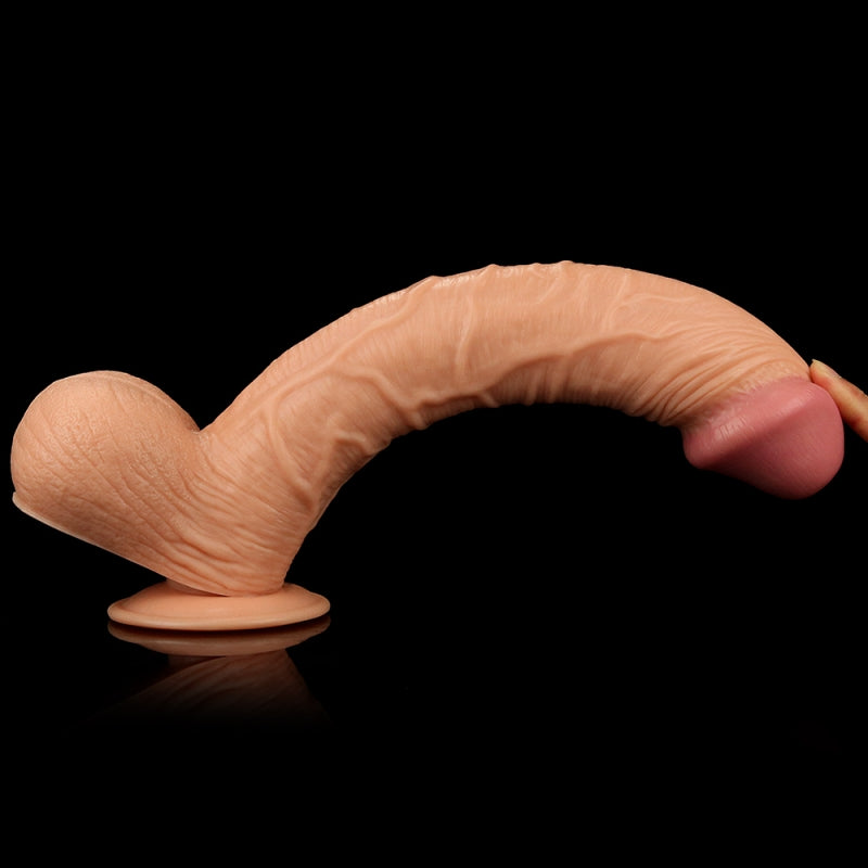 Реалистичный фаллоимитатор на присоске Legendary King Sized Realistic Dildo 12.0