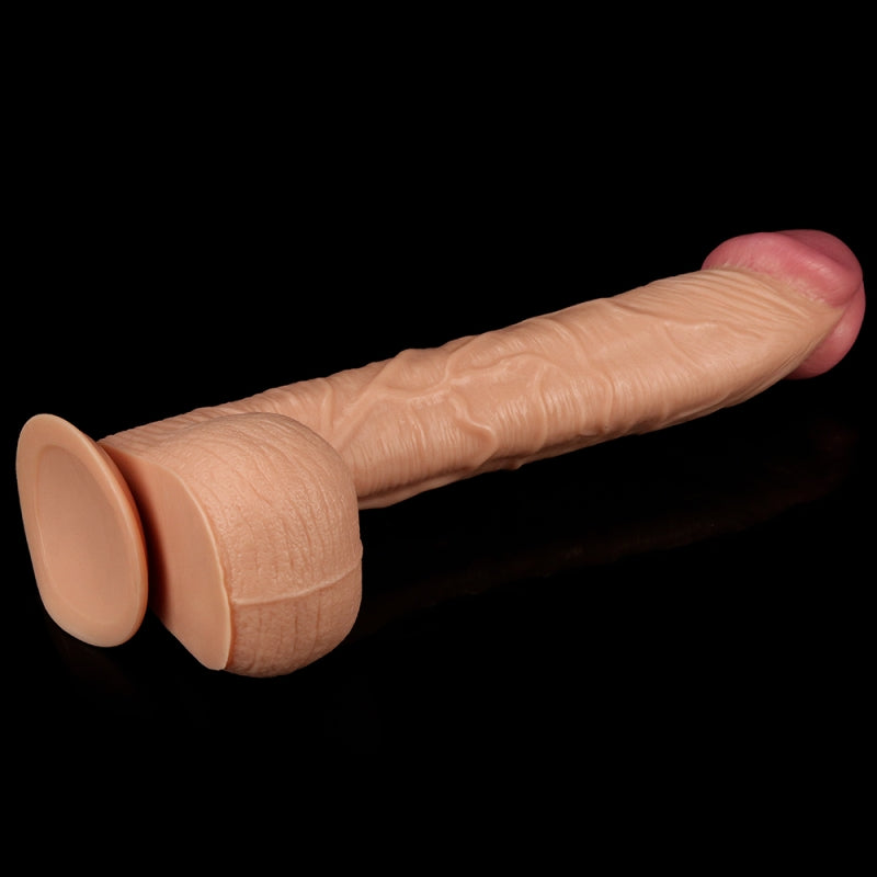 Реалистичный фаллоимитатор на присоске Legendary King Sized Realistic Dildo 12.0