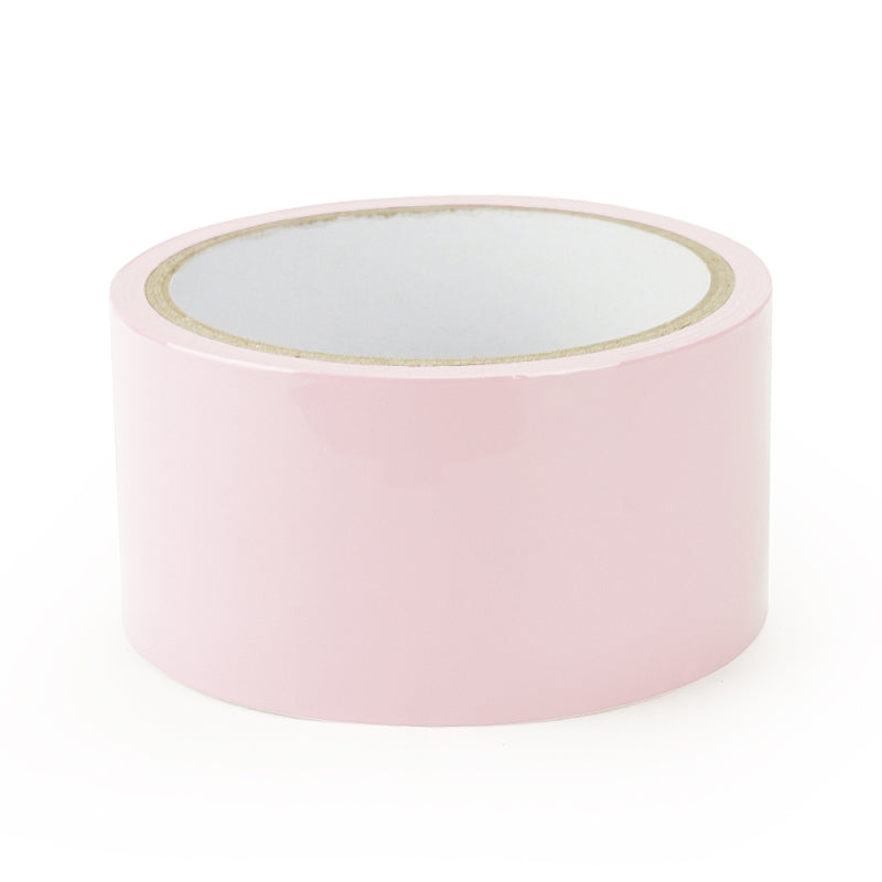 Липкая лента розовая скотч для бондажа Sticky Bondage Tape