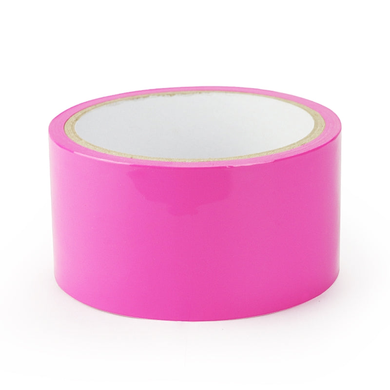Липкая лента фуксия скотч для бондажа Sticky Bondage Tape