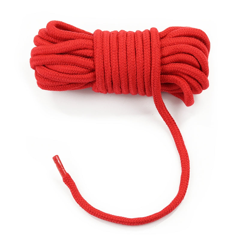 Красная веревка для связывания Fetish Bondage Rope 10 метров