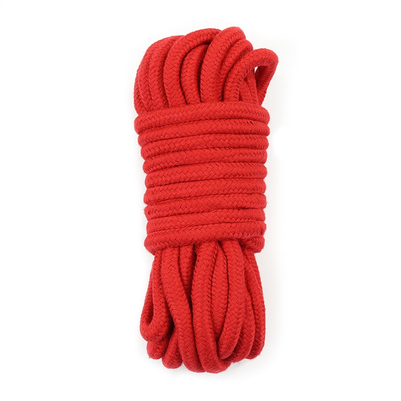Красная веревка для связывания Fetish Bondage Rope 10 метров