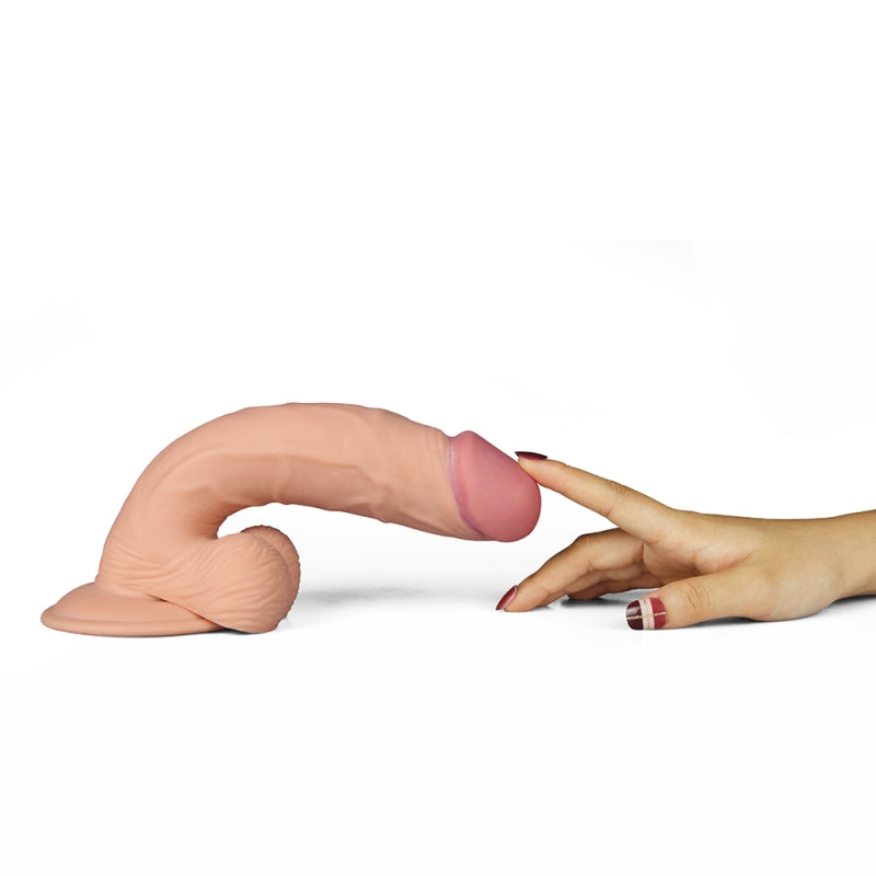 Вибратор на присоске с пультом управления The Ultra Soft Dude Vibrating 9