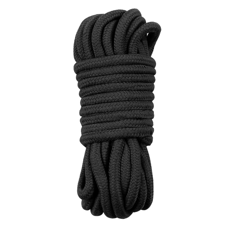 Черная веревка для связывания Fetish Bondage Rope 10 метров