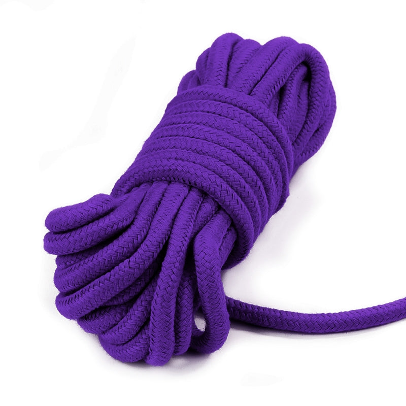 Фиолетовая веревка для связывания Fetish Bondage Rope 10 метров