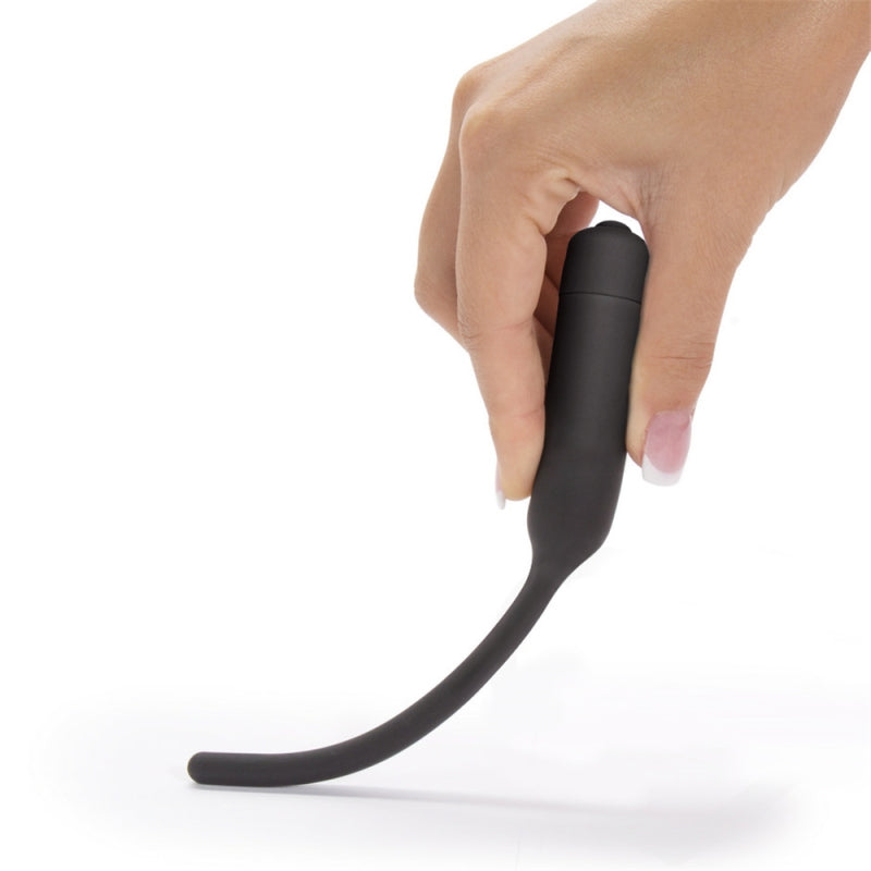 Силиконовый вибро катетр для уретры Silicone Vibrating Urethral Dilator
