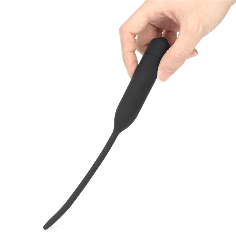 Силиконовый вибро катетр для уретры Silicone Vibrating Urethral Dilator