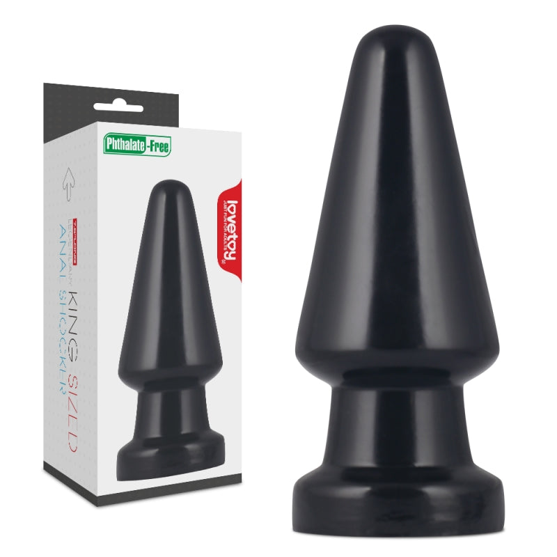 Анальная пробка гигант классической формы King Sized Anal Shocker 7.0