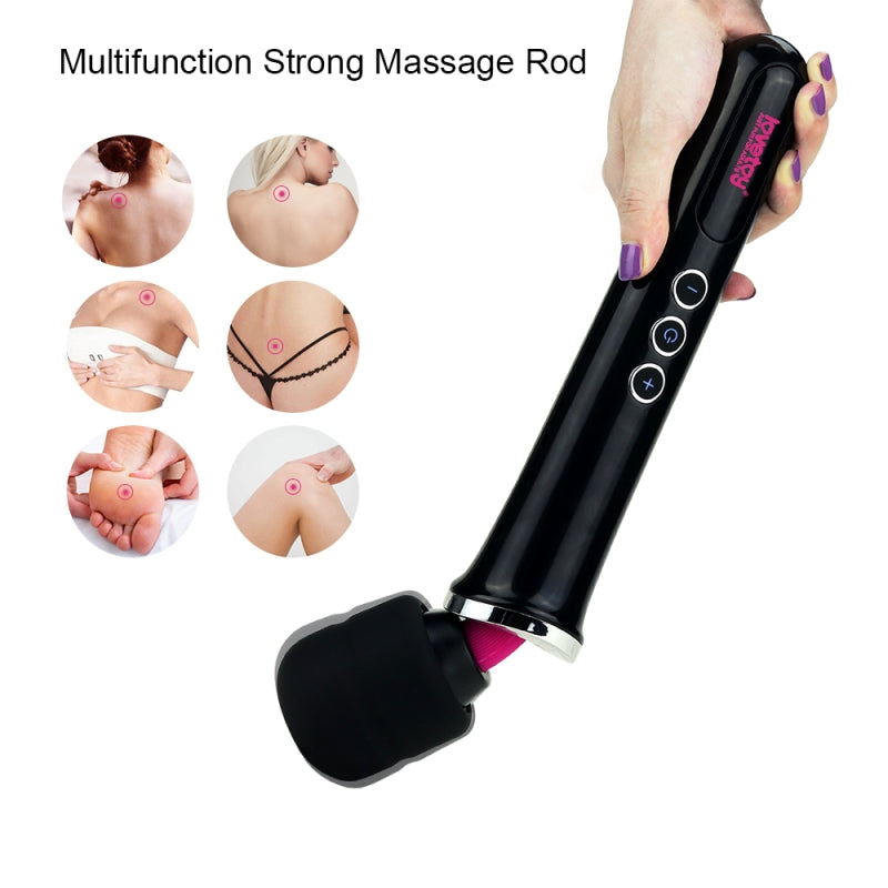 Мощный вибростимулятор клитора Training Master Ultra Powerful Rechargeable Body Wand