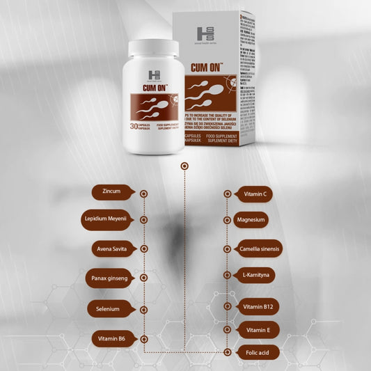 Препарат для увеличения количества спермы Cum On 30шт