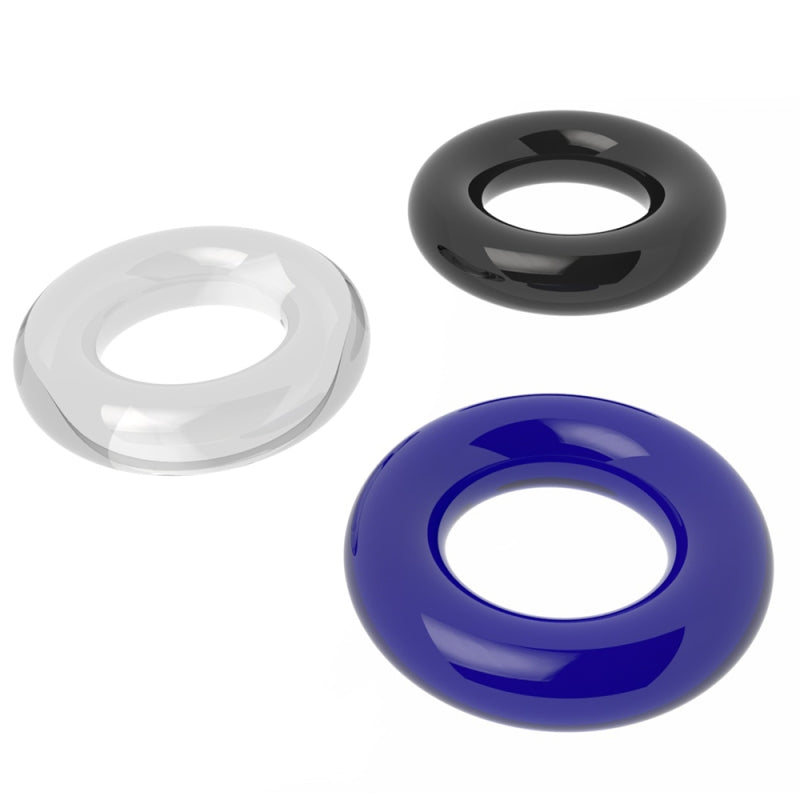Набор из 3-х эрекционных колец Power Plus Triple Donut Ring Set