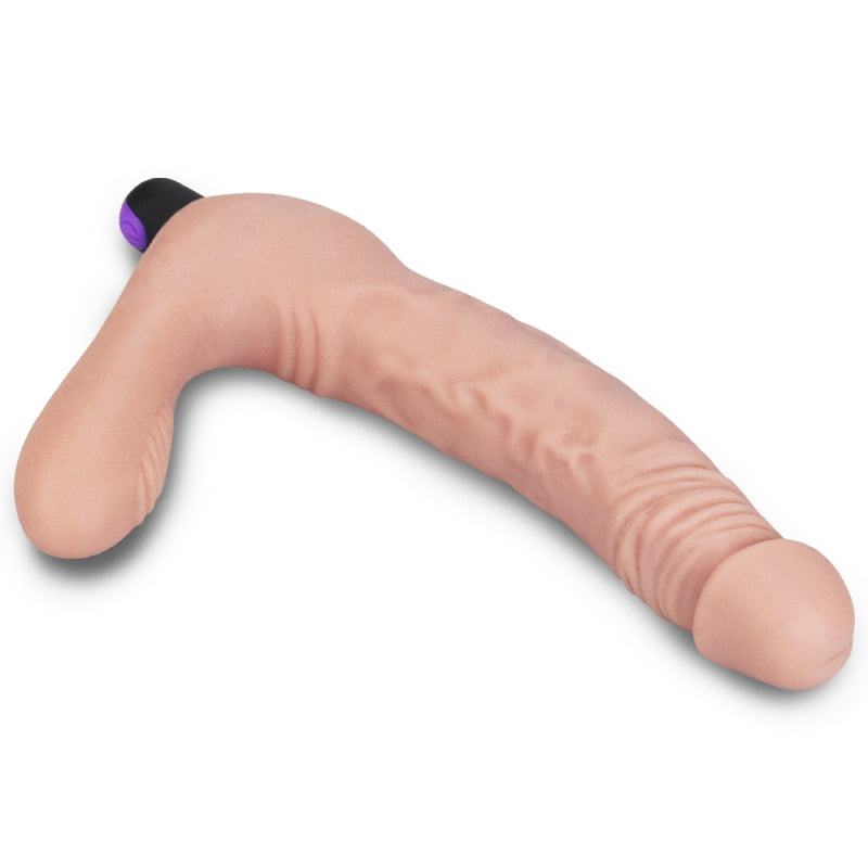 Двойной страпон для пары Rechargeable IJOY Strapless Strap on