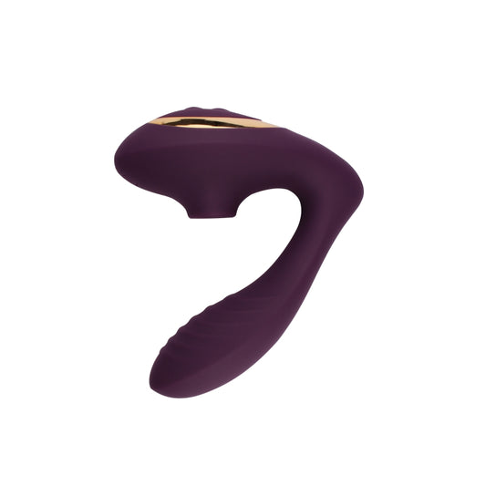 Двойной вибростимулятор посасывающий Double Orgasm Didi