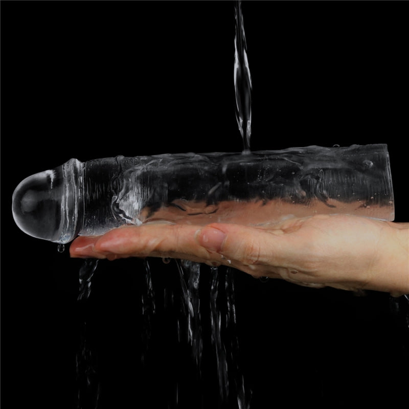 Прозрачная удлиняющая насадка на член Flawless Clear Penis Sleeve плюс 5см