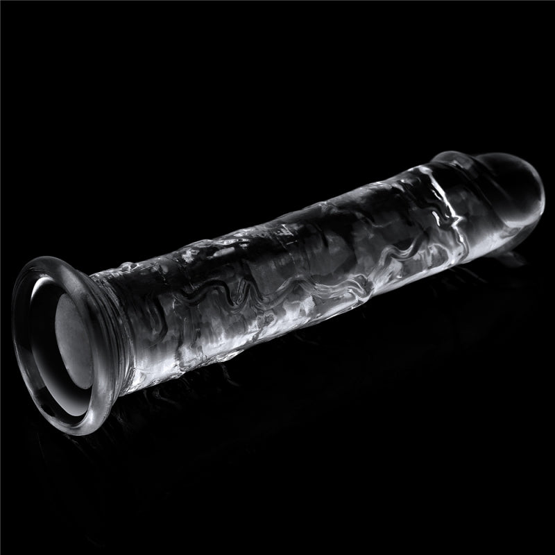 Безупречный прозрачный фаллоимитатор на присоске Flawless Clear Dildo