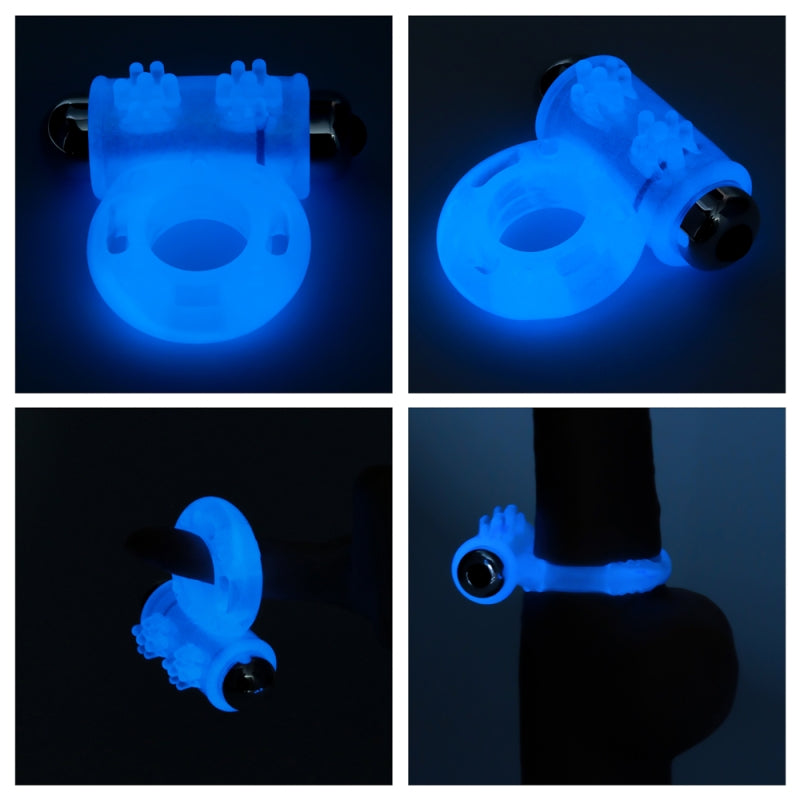Вибрационное кольцо для пениса светящееся Lumino Play Vibrating Penis Ring