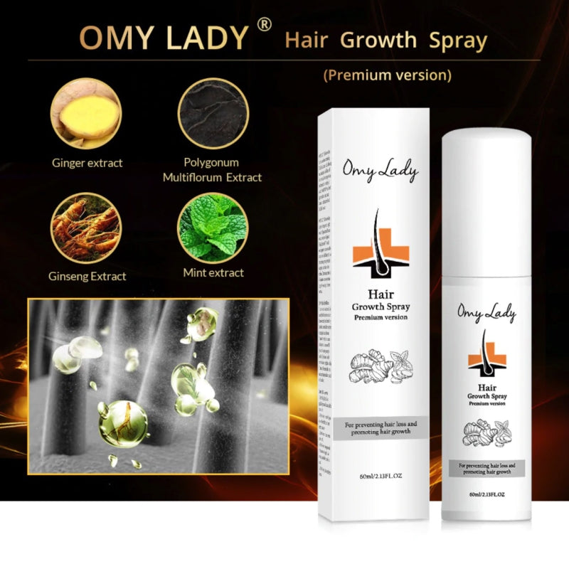 Спрей для роста волос против выпадения волос Omy Lady Hair Growth Spray 60мл