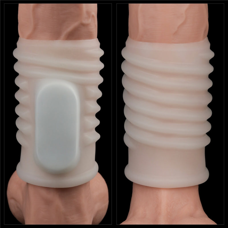 Насадка на пенис Vibrating Spiral Knights Ring