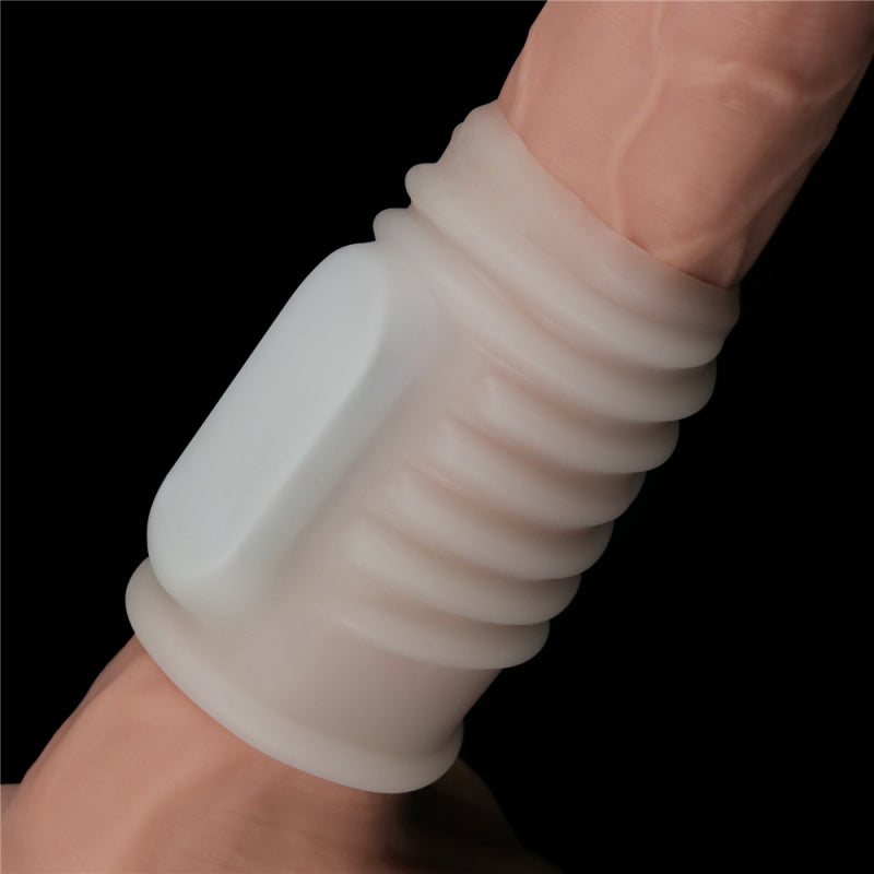 Насадка на пенис Vibrating Spiral Knights Ring