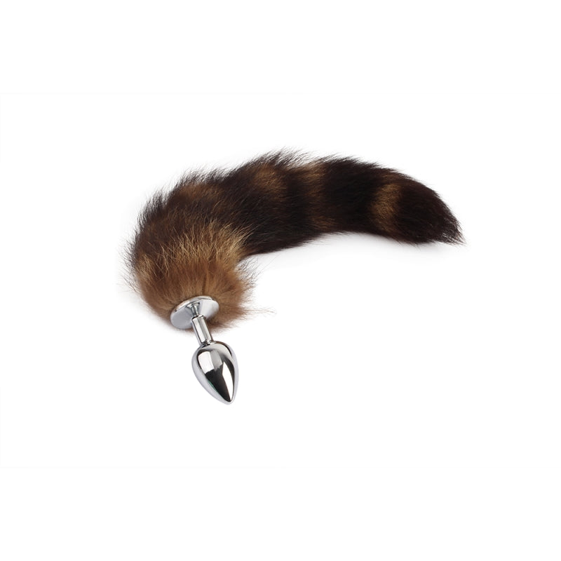 Анальная пробка с хвостом Frisky Fox Tail Butt Plug