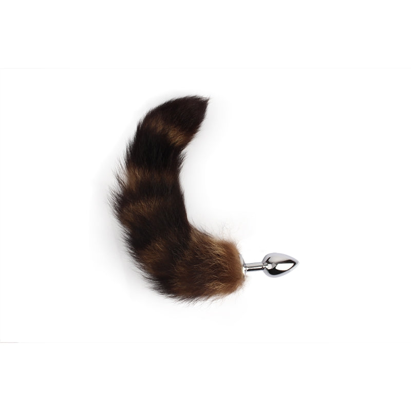 Анальная пробка с хвостом Frisky Fox Tail Butt Plug