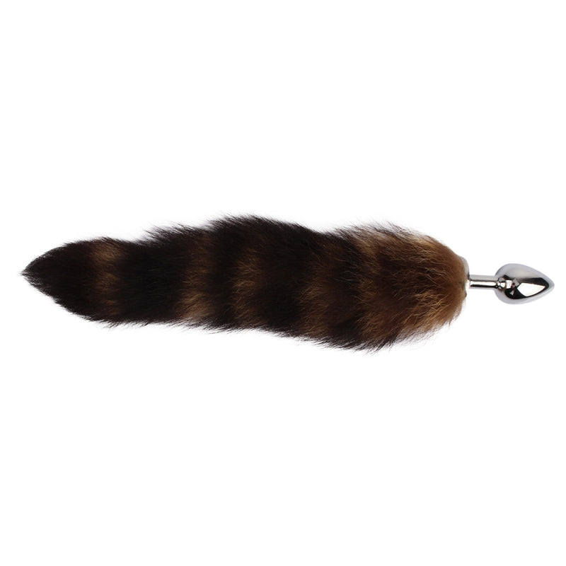 Анальная пробка с хвостом Frisky Fox Tail Butt Plug