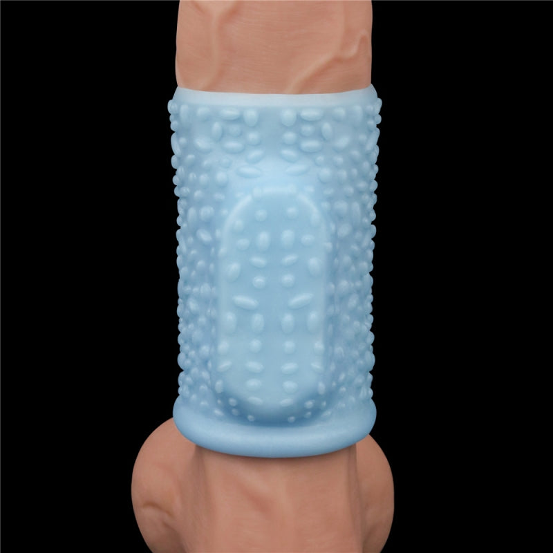 Насадка на пенис Vibrating Drip Knights Ring Blue