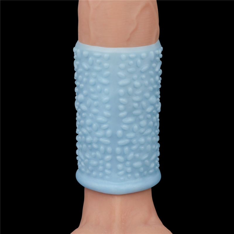 Насадка на пенис Vibrating Drip Knights Ring Blue
