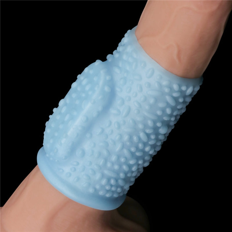Насадка на пенис Vibrating Drip Knights Ring Blue