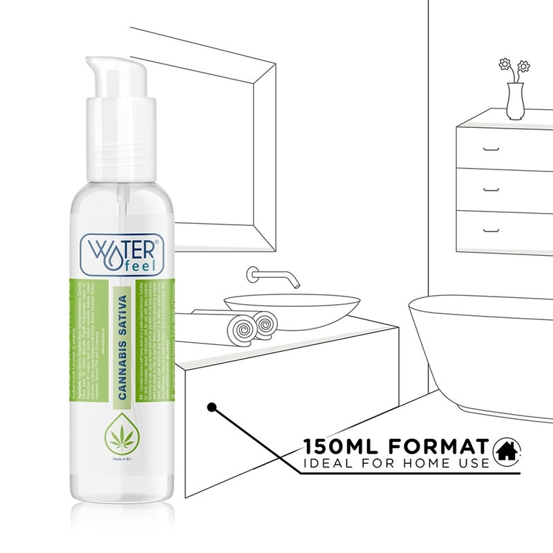 Лубрикант с семенами конопли Waterfeel Lube 150мл