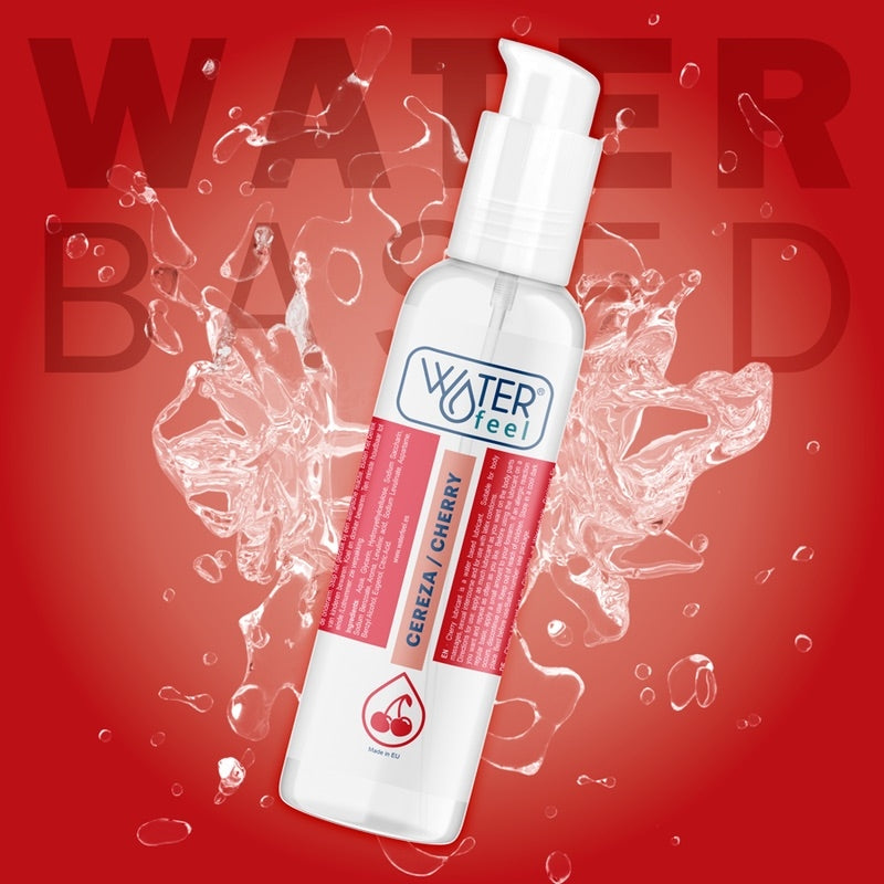 Лубрикант со вкусом вишни на водной основе Waterfeel Lube 175мл