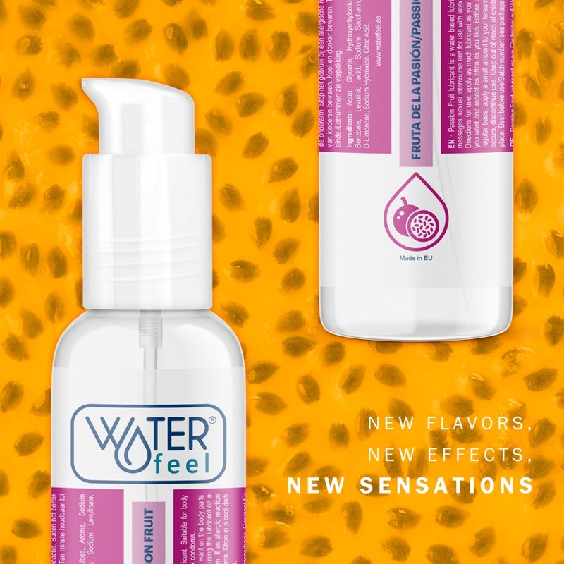Лубрикант со вкусом маракуйя на водной основе Waterfeel Lube 175мл