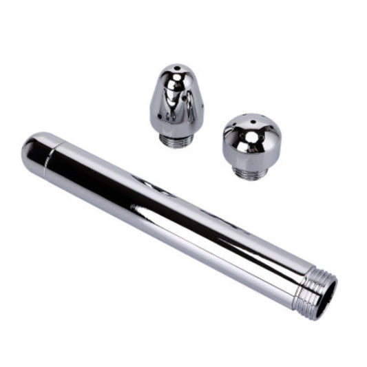 Прямая насадка для анально-вагинального душа с тремя насадками