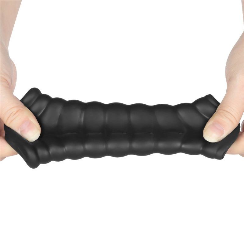 Насадка на пенис Vibrating Wave Knights Ring Black