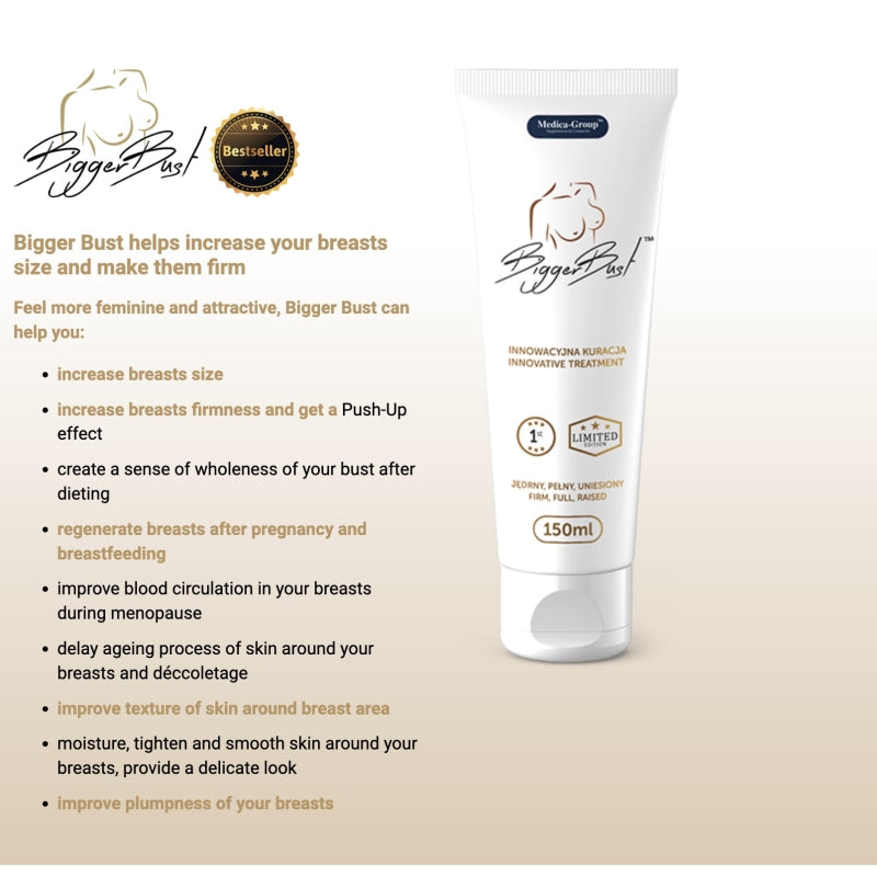 Крем для увеличения груди BiggerBust Serum 150мл