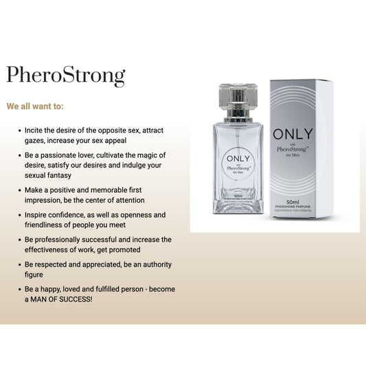Духи с феромонами PheroStrong pheromone Only for Men 50мл