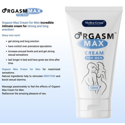Крем для оргазма Orgasm Max Cream for Men 50мл