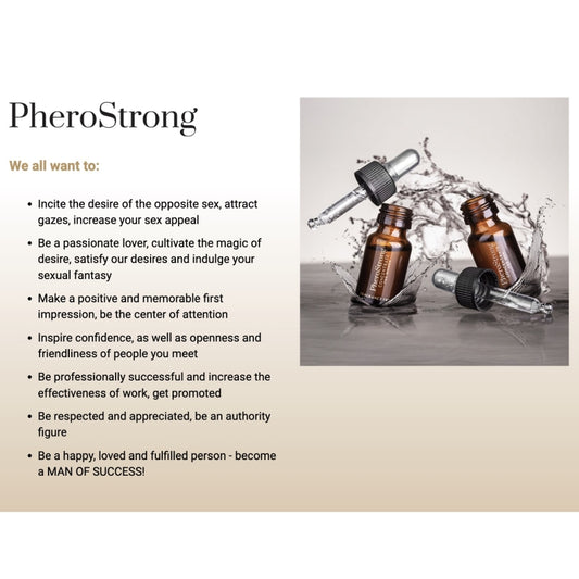 Духи с феромонами PheroStrong Fragrance Free Concentrate for Women 7.5мл