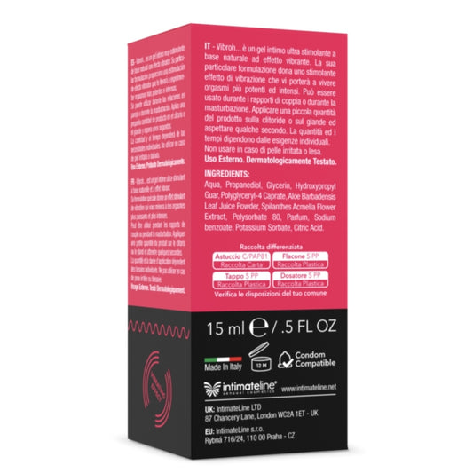 Жидкий вибратор Vibroh Intense Orgasm 15мл