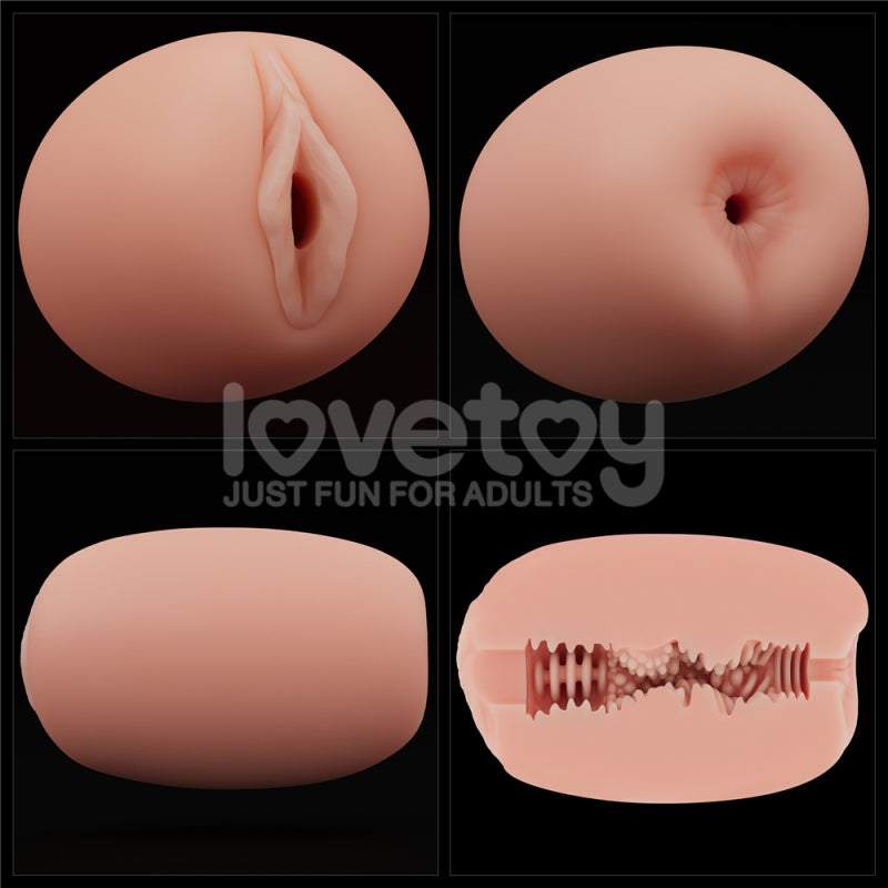 Мастурбатор для мужчин Slider Double-Ended Masturbator Vagina and Anus Flesh