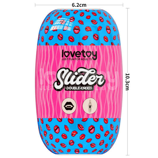 Мастурбатор для мужчин Slider Double-Ended Masturbator Mouth and Vagina Flesh