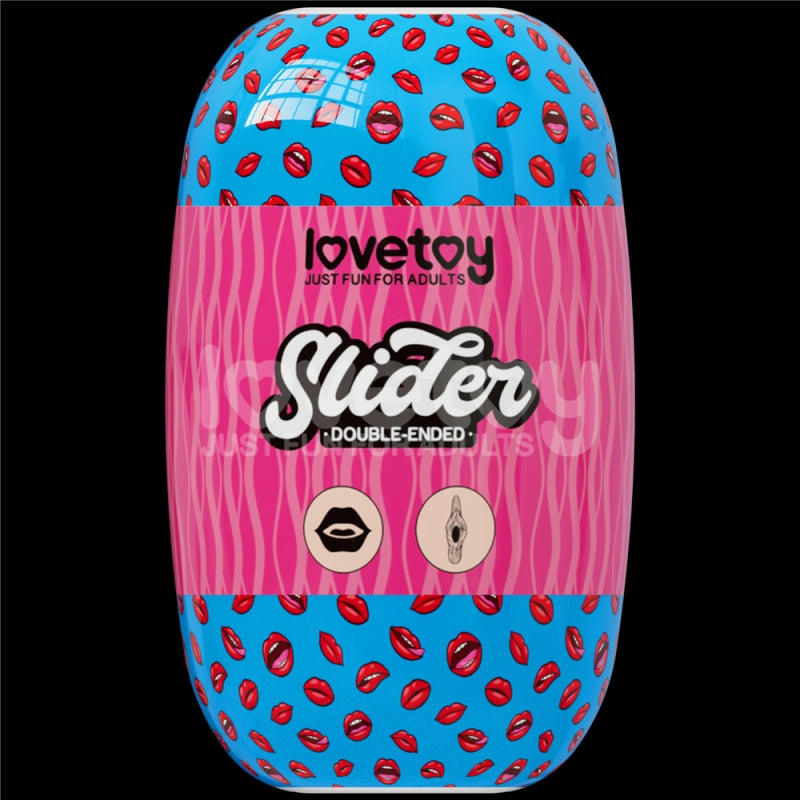 Мастурбатор для мужчин Slider Double-Ended Masturbator Mouth and Vagina Flesh