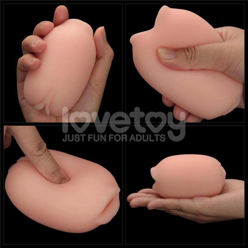 Мастурбатор для мужчин Slider Double-Ended Masturbator Mouth and Vagina Flesh