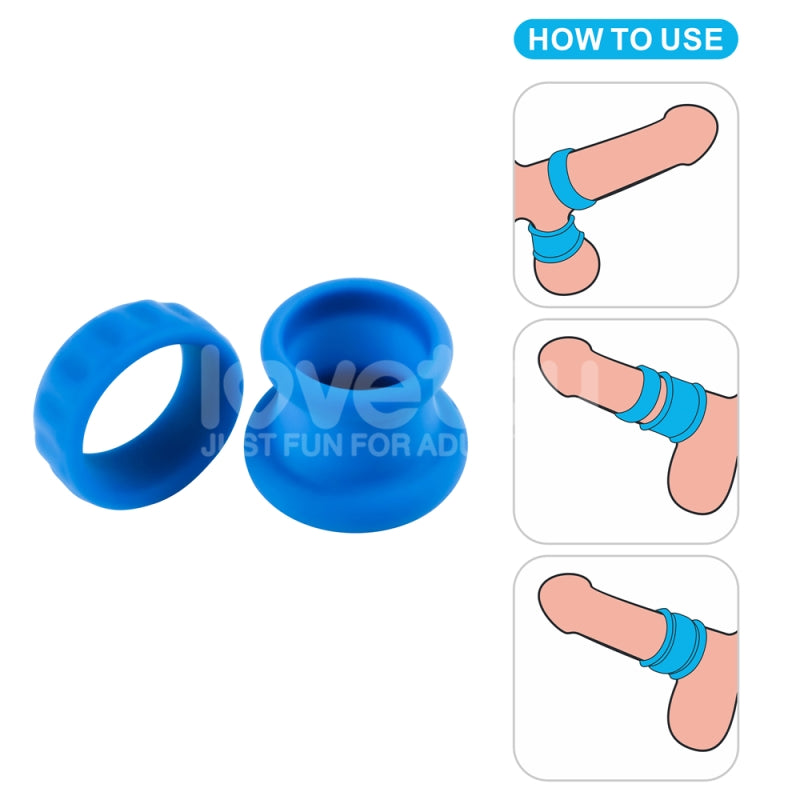 Эрекционное кольцо Pinnacle Pro Twin Flex Stretcher