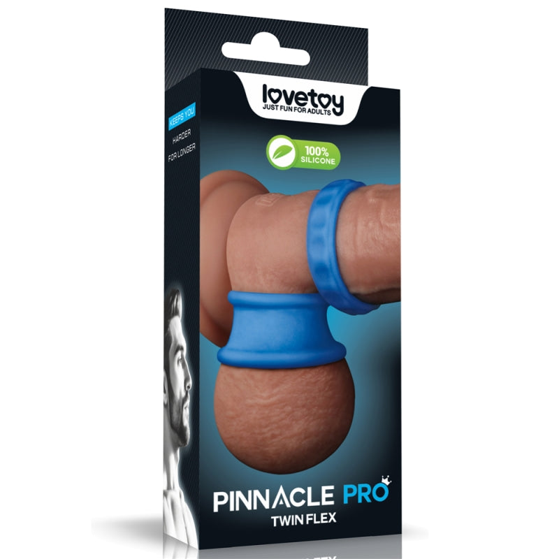 Эрекционное кольцо Pinnacle Pro Twin Flex Stretcher
