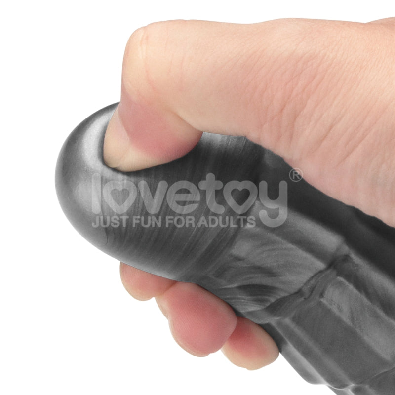 Вибратор на присоске King Sized Vibrating Vibrax Slider 14.5